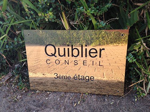 Plaque Laiton Poli - Epaisseur 2mm Format 30x20cm